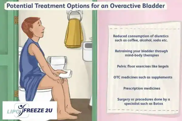 image of woman on toilet because of an overactive bladder Walthamstow